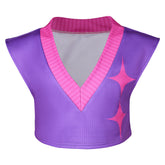 KPop Demon Hunters (2025) Mystery Purple Vest Only Outfits Cosplay Costume